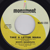 Boots Randolph : C. C. Rider / Take A Letter Maria (7", Mon)