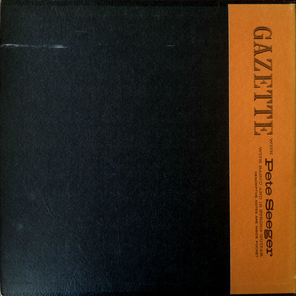 Pete Seeger : The Gazette, Vol. 1 (LP, Album)