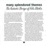 Felix Slatkin : Many Splendored Themes (CD, Comp)