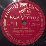 Jacques Offenbach - Manuel Rosenthal / Boston Pops Orchestra, Arthur Fiedler : Gaîté Parisienne (4xShellac, 12", Album)