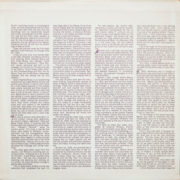 Bessie Smith : The World's Greatest Blues Singer (2xLP, Comp, Mono, Pit)