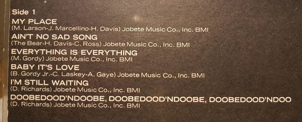 Diana Ross : Everything Is Everything (LP, Album)