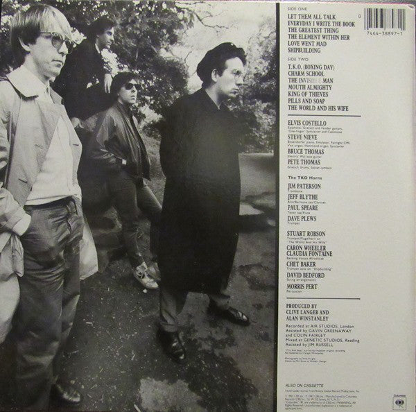 Elvis Costello & The Attractions : Punch The Clock (LP, Album, Pit)