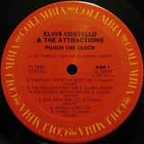 Elvis Costello & The Attractions : Punch The Clock (LP, Album, Pit)