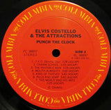 Elvis Costello & The Attractions : Punch The Clock (LP, Album, Pit)