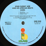 King Sunny Ade & His African Beats : Aura (LP, Album, Spe)
