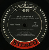 Pyotr Ilyich Tchaikovsky - Jacob Lateiner :  Piano Concerto No. 1 In B Flat Minor, Op. 23 (LP, Album)