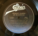 Stanley Clarke : Let Me Know You (LP, Album)