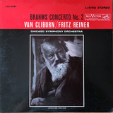 Brahms*, Van Cliburn / Fritz Reiner, Chicago Symphony Orchestra : Concerto No. 2 (LP, Album, Ind)