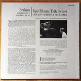 Brahms*, Van Cliburn / Fritz Reiner, Chicago Symphony Orchestra : Concerto No. 2 (LP, Album, Ind)