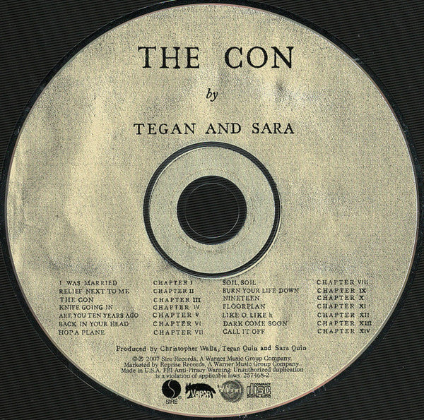 Tegan and Sara : The Con (HDCD, Album, Dig)