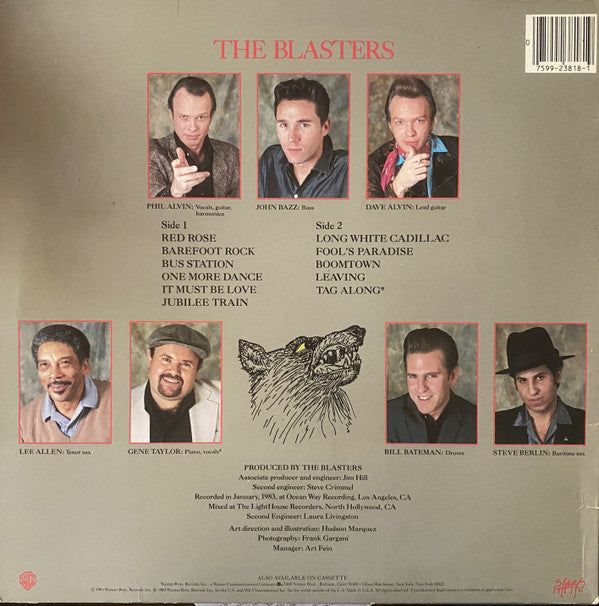 The Blasters : Non Fiction (LP, Album, Win)