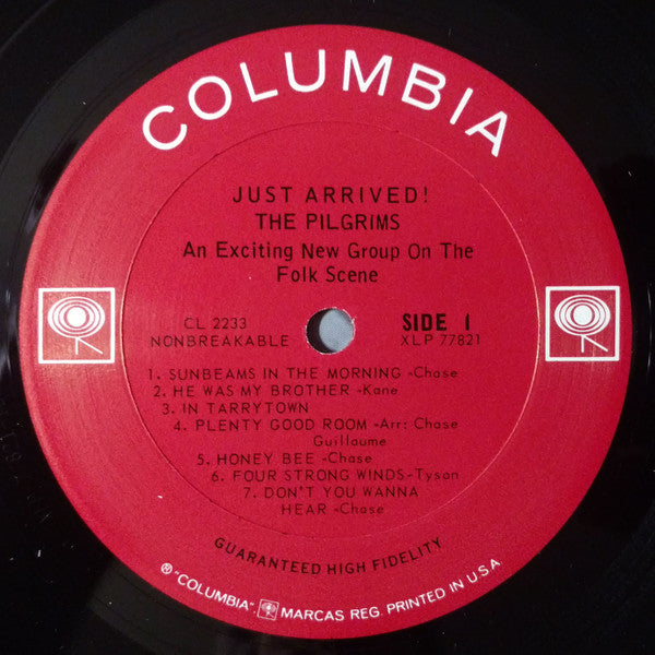 The Pilgrims (4) : Just Arrived! (LP, Album, Mono)