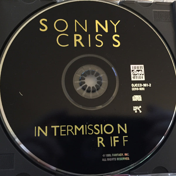 Sonny Criss : Intermission Riff (CD, Album, RE, RM)