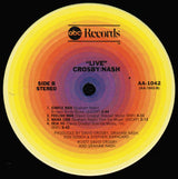 Crosby & Nash : Live (LP, Album, Ter)