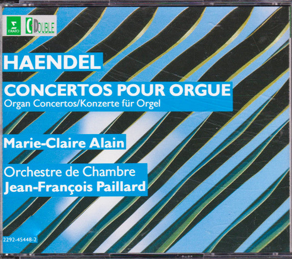 Georg Friedrich Händel - Marie-Claire Alain, Orchestre De Chambre Jean-François Paillard : Concertos Pour Orgue (2xCD, Album, RE)