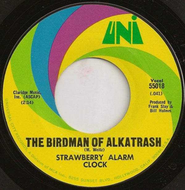 Strawberry Alarm Clock : Incense And Peppermints / The Birdman Of Alkatrash (7", Single, Mono, RE, Styrene, Mon)