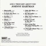 Johnny Hartman : And I Thought About You (CD, Album)