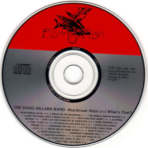 The Doug Dillard Band : Heartbreak Hotel • What's That? (CD, Album, Comp)
