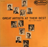 Various : Great Artists At Their Best Vol. 2 - Pop Singers (LP, Comp)