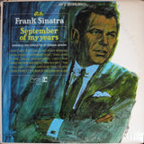 Frank Sinatra : September Of My Years (LP, Album, Pit)