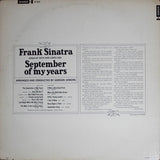 Frank Sinatra : September Of My Years (LP, Album, Pit)