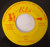 Belco Rhythm Boys : Mr. Saturday Night / Lucky (7")