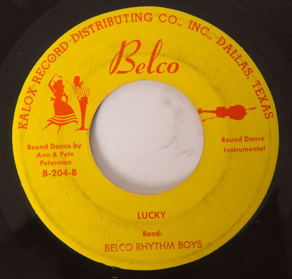 Belco Rhythm Boys : Mr. Saturday Night / Lucky (7")