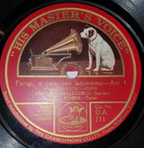 Amelita Galli-Curci, Tito Schipa : Un Di Felice Eterea / Parigi, O Cara, Noi Lasceremo (Shellac, 10", 76 )