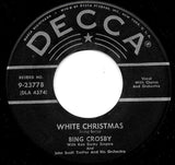 Bing Crosby : White Christmas / God Rest Ye Merry Gentlemen (7", RE, Glo)