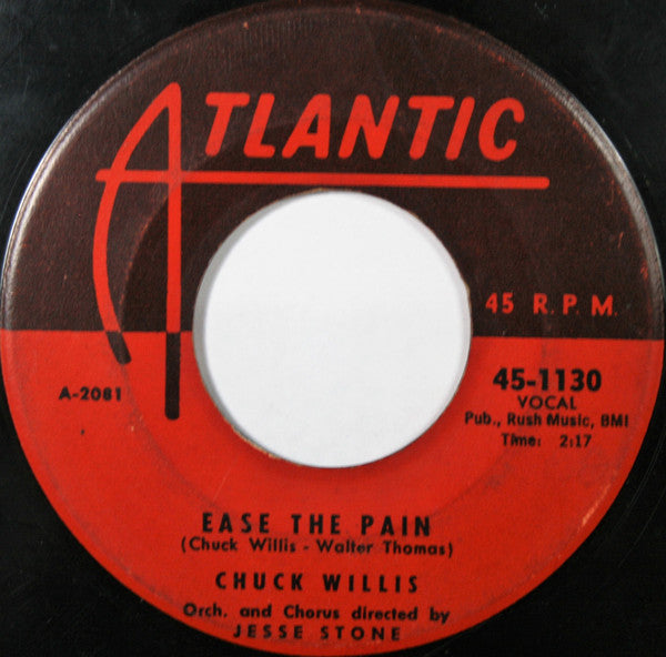 Chuck Willis : C. C. Rider / Ease The Pain (7", Single)