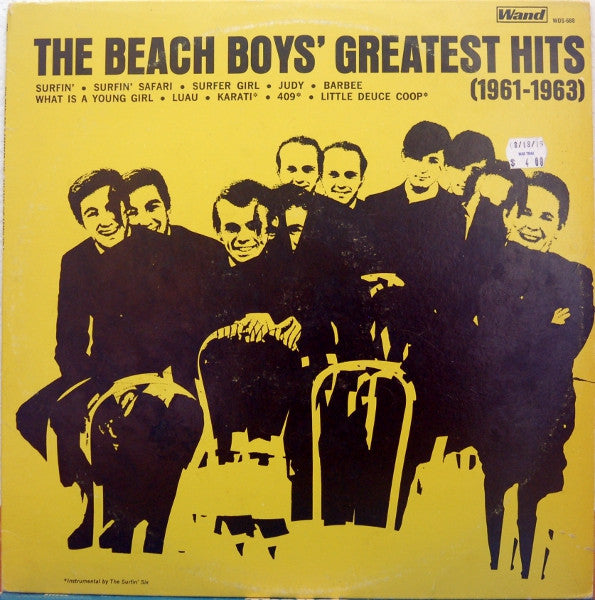 The Beach Boys / The Surfin' Six : The Beach Boys' Greatest Hits (1961-1963) (LP, Comp, Whi)