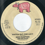 Eric Clapton And His Band : Promises / Watch Out For Lucy (7", Single, Styrene, Ter)