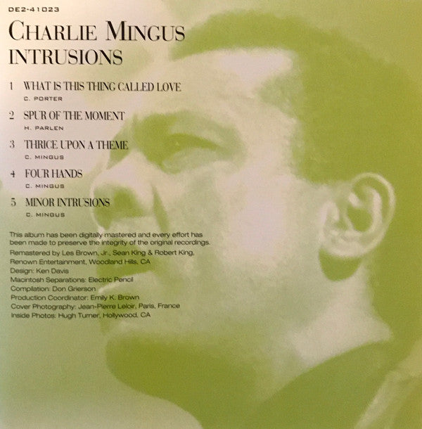 Charles Mingus : Intrusions (CD, Comp)