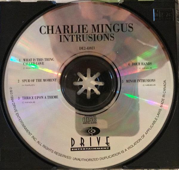 Charles Mingus : Intrusions (CD, Comp)