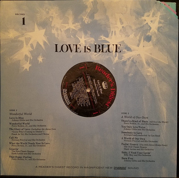 Various : Love Is Blue: Music In A Mellow Mood (4xLP, Comp, Mono + Box)