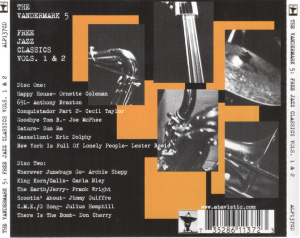 Vandermark 5 : Free Jazz Classics Vols. 1 & 2 (2xCD, Album, Comp)