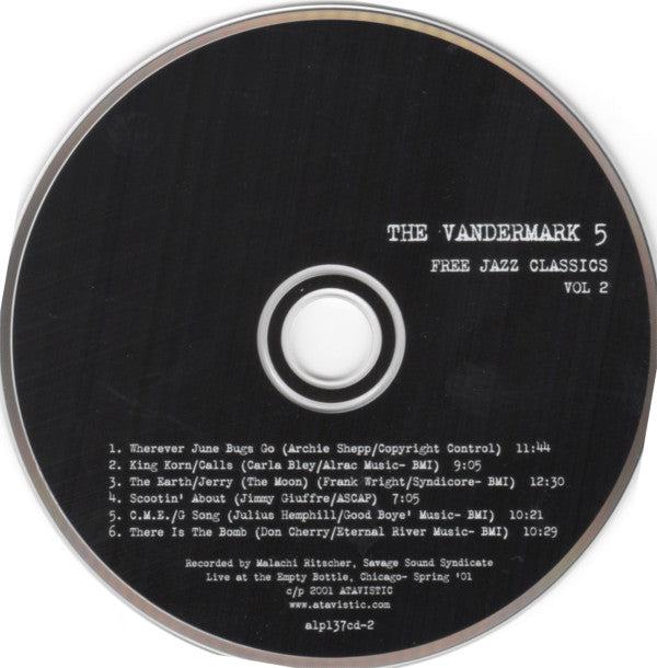 Vandermark 5 : Free Jazz Classics Vols. 1 & 2 (2xCD, Album, Comp)