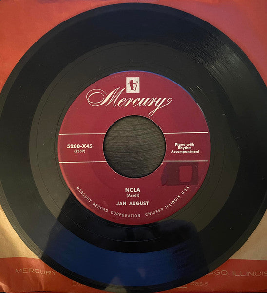 Jan August : Cumbanchero / Nola (7", Single)