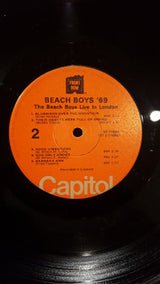 The Beach Boys : Beach Boys '69: The Beach Boys Live In London (LP, Album, RE, Win)