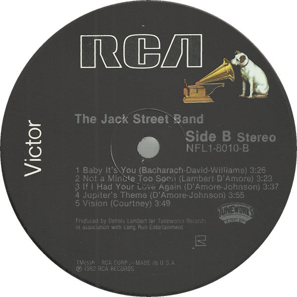 The Jack Street Band : The Jack Street Band (LP, Album)