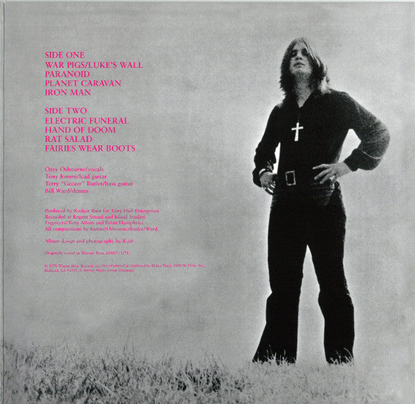 Black Sabbath : Paranoid (LP, Album, RE, RM, Gat)