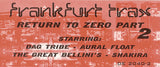 Various : Frankfurt Trax Volume 6 - Return To Zero Part 2 (12")
