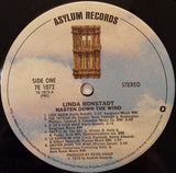 Linda Ronstadt : Hasten Down The Wind (LP, Album, PRC)