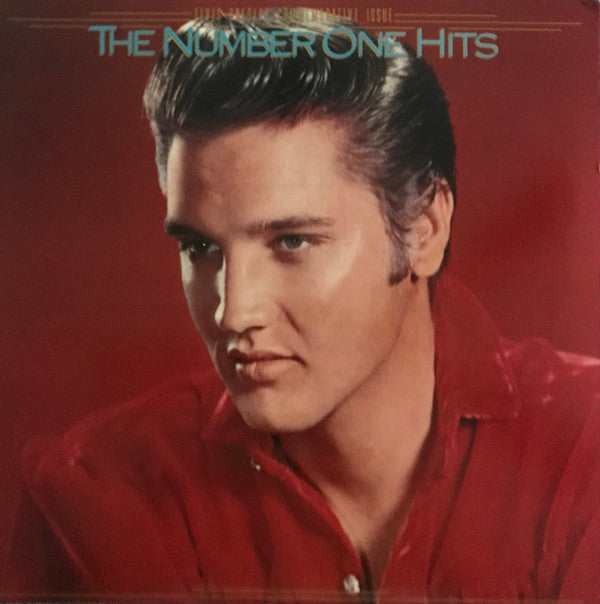 Elvis Presley : The Number One Hits (LP, Comp, RE)