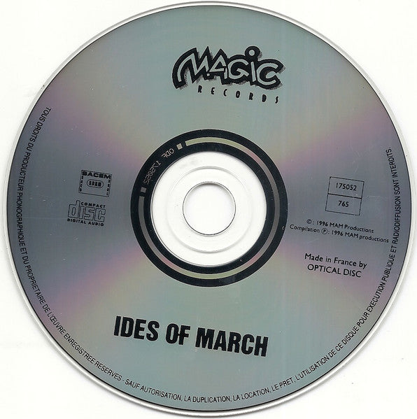 The Ides Of March : Vehicle (CD, Album, RE, RM)