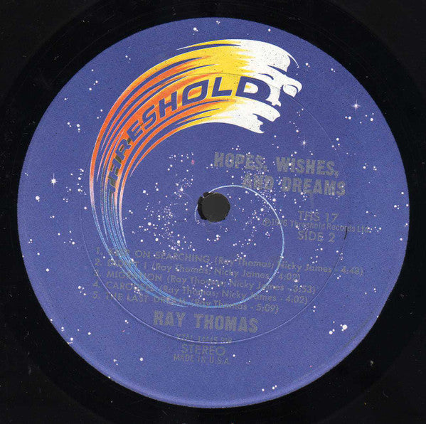 Ray Thomas : Hopes Wishes & Dreams (LP, Album, Bes + LP, Album, Gat)