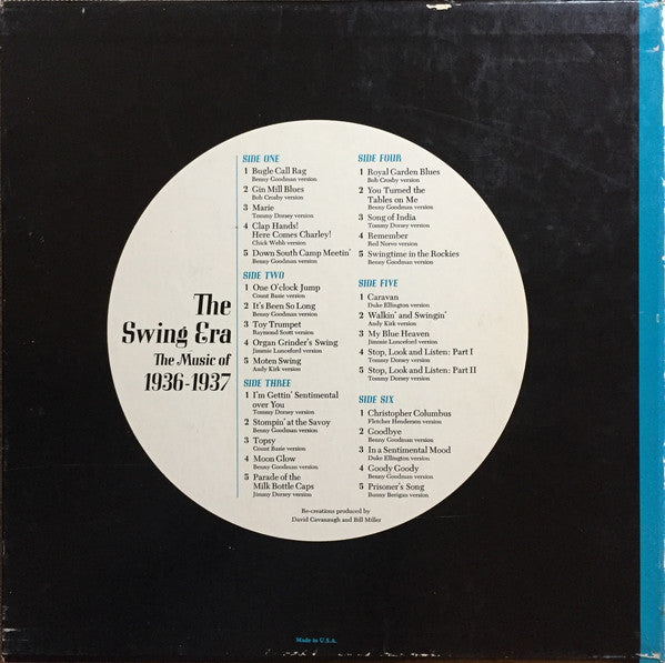 Various : The Swing Era: The Music Of 1936-1937: The Movies: Between Vitaphone And Video (3xLP, Comp + Box)