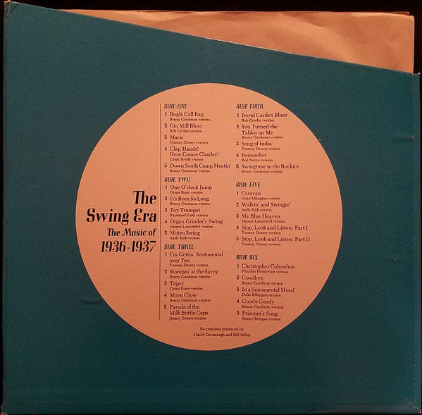 Various : The Swing Era: The Music Of 1936-1937: The Movies: Between Vitaphone And Video (3xLP, Comp + Box)