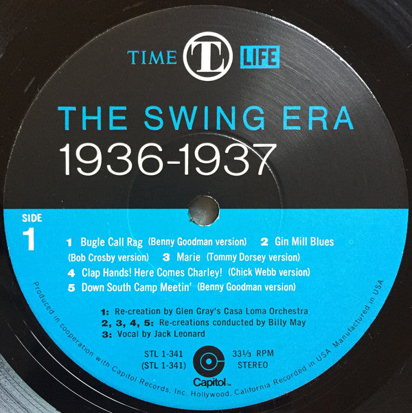 Various : The Swing Era: The Music Of 1936-1937: The Movies: Between Vitaphone And Video (3xLP, Comp + Box)